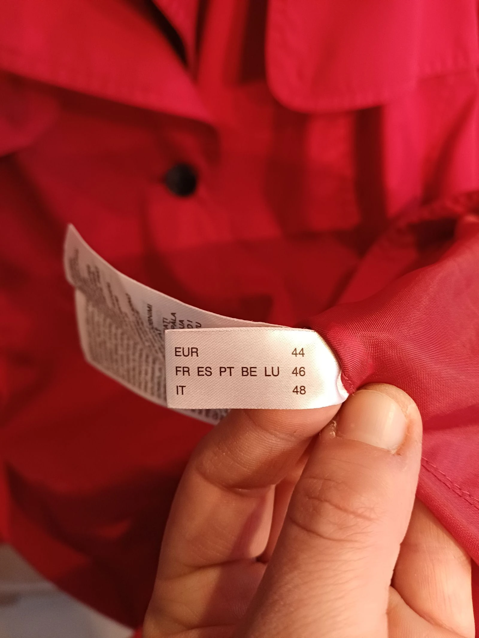 Parka rojo intenso- 46 - The Outerwear – photo 4
